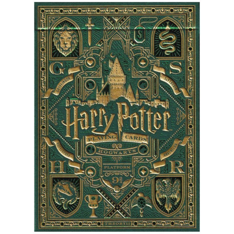 Baraja Harry Potter (Verde-Slytherin) por theory11