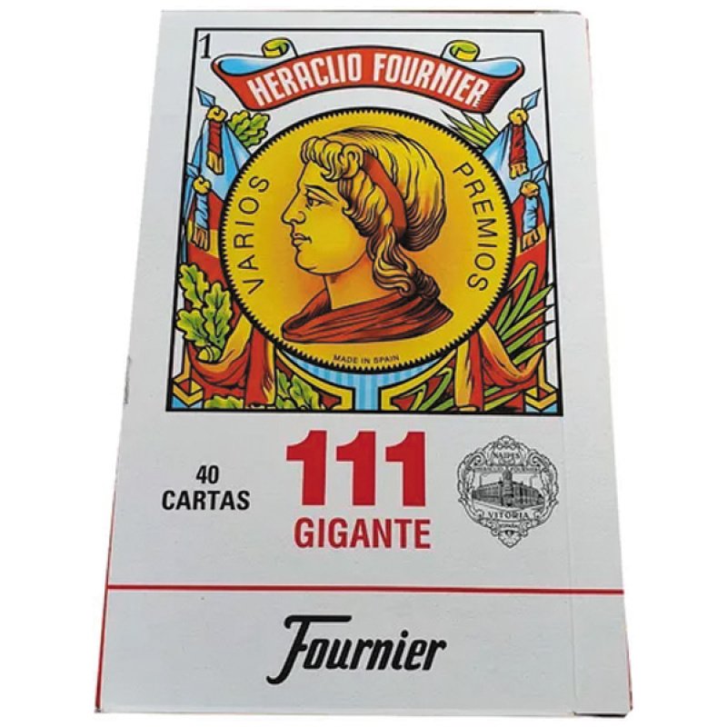Baraja De Cartas Fournier 111 Españolas