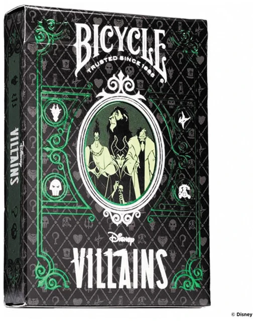 Bicycle Disney Villains verde