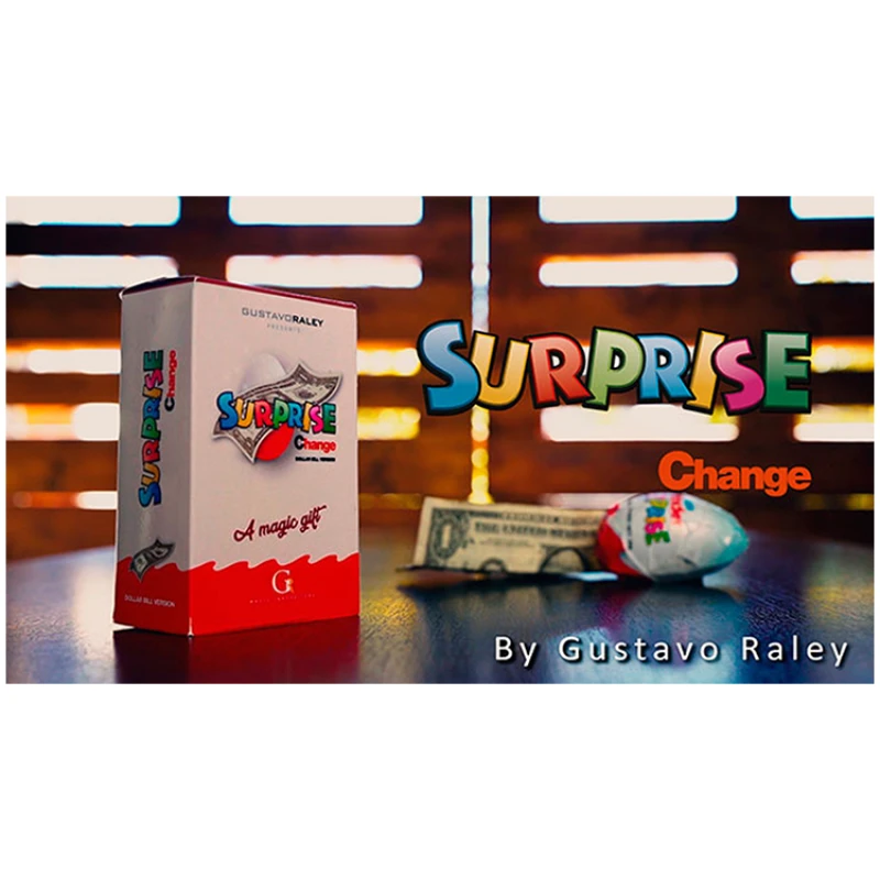 Surprise Change (Gimmicks y Instrucciones Online ) de Gustavo Raley - Imagen 2