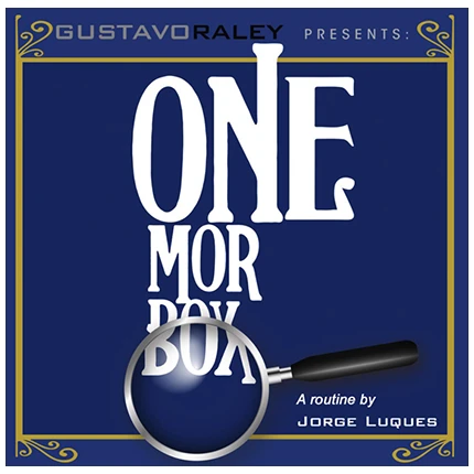 ONE MORE BOX BLUE (Gimmicks e Instrucciones Online) de Gustavo Raley